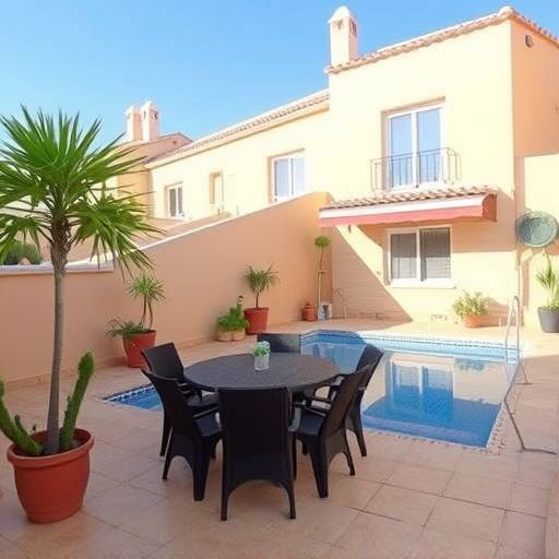 Casa adosada cerca de la playa en Torrevieja, con f&aacute;cil acceso a servicios